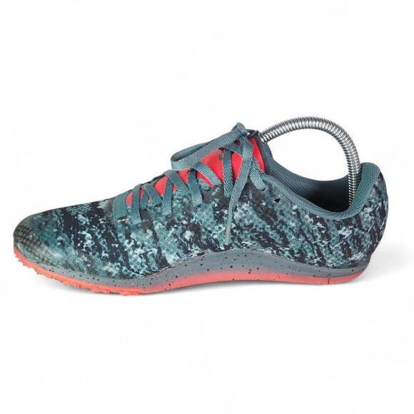 Under Armour Brigade XC Low Spikeless 'Lichen Blue Black' Men's 9 Women's 10.5 - Picture 6 of 11